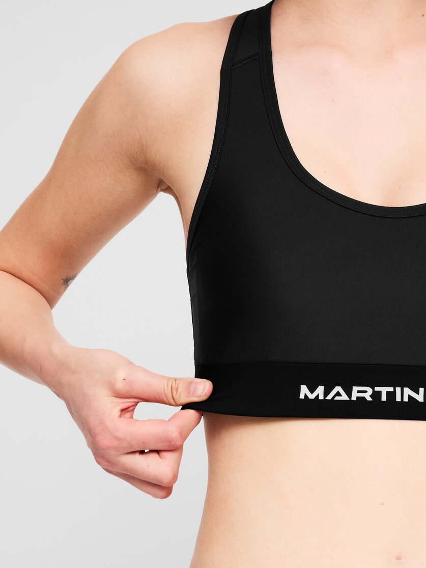 Martini Sportswear - Wanted Bra W - Sport BHs in black - Detail 1 - Damen