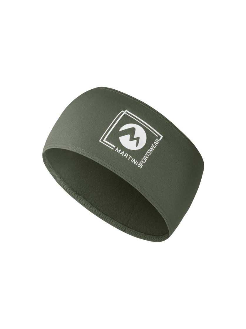 Martini Sportswear - Horizon Functional Headband W - Stirnbänder in mosstone - Vorderansicht - Unisex
