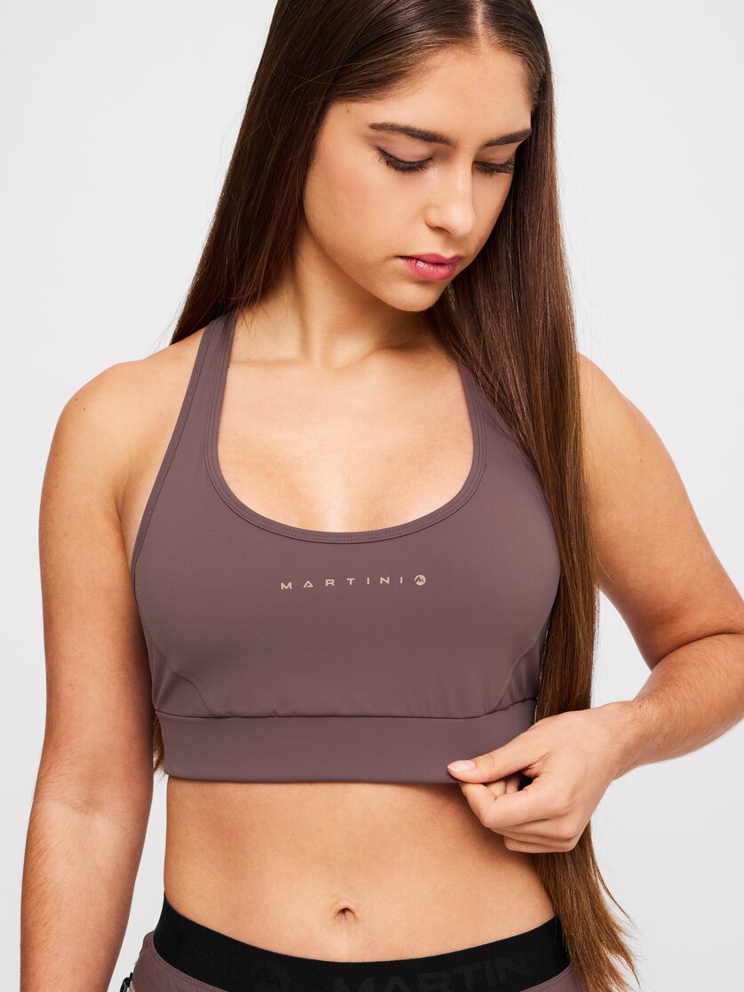 Martini Sportswear - Hillclimb Bra W - Sport BHs in white - Detail 1 - Damen