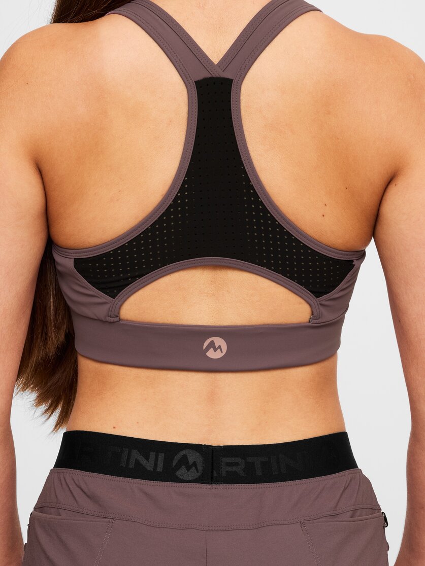 Martini Sportswear - Hillclimb Bra W - Sport BHs in white - Detail 2 - Damen
