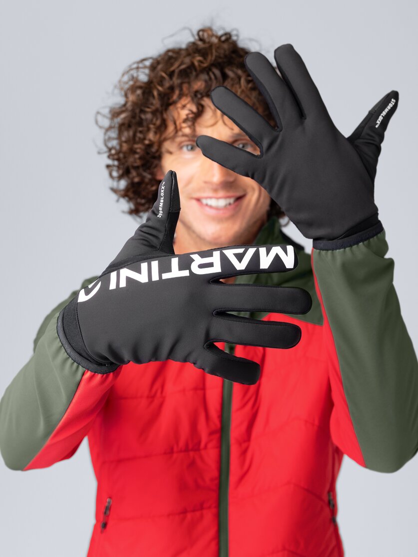 Martini Sportswear - Alvaro Gloves Uni - Handschuhe in black - Detail 1 - Unisex