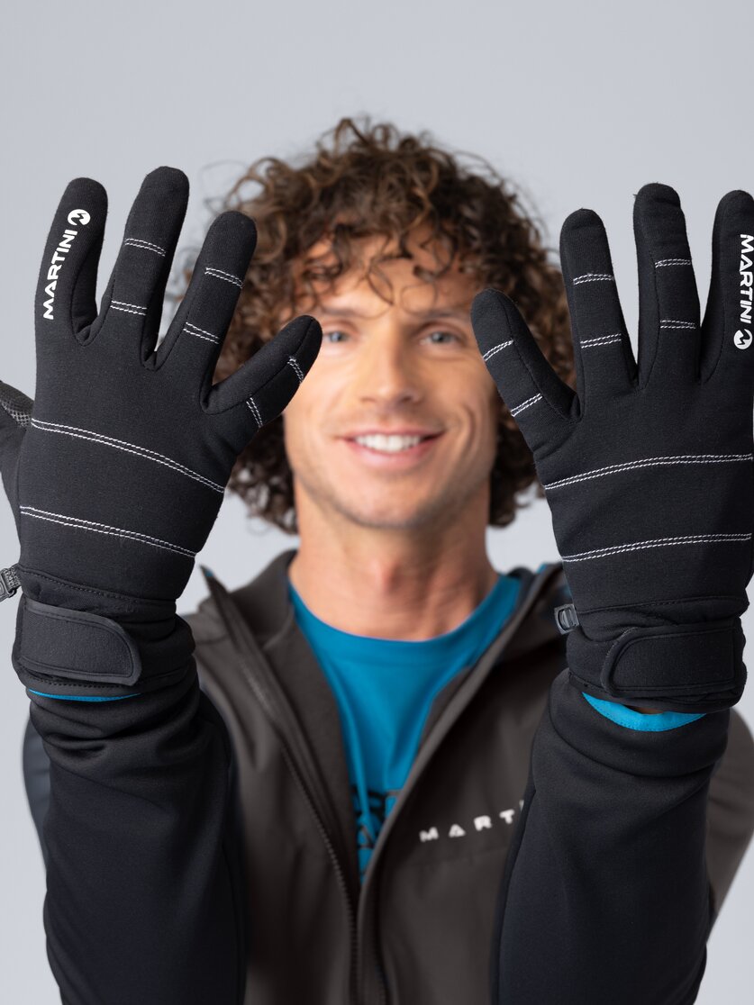 Martini Sportswear - Firn Gloves Uni - Handschuhe in black - Detail 1 - Unisex