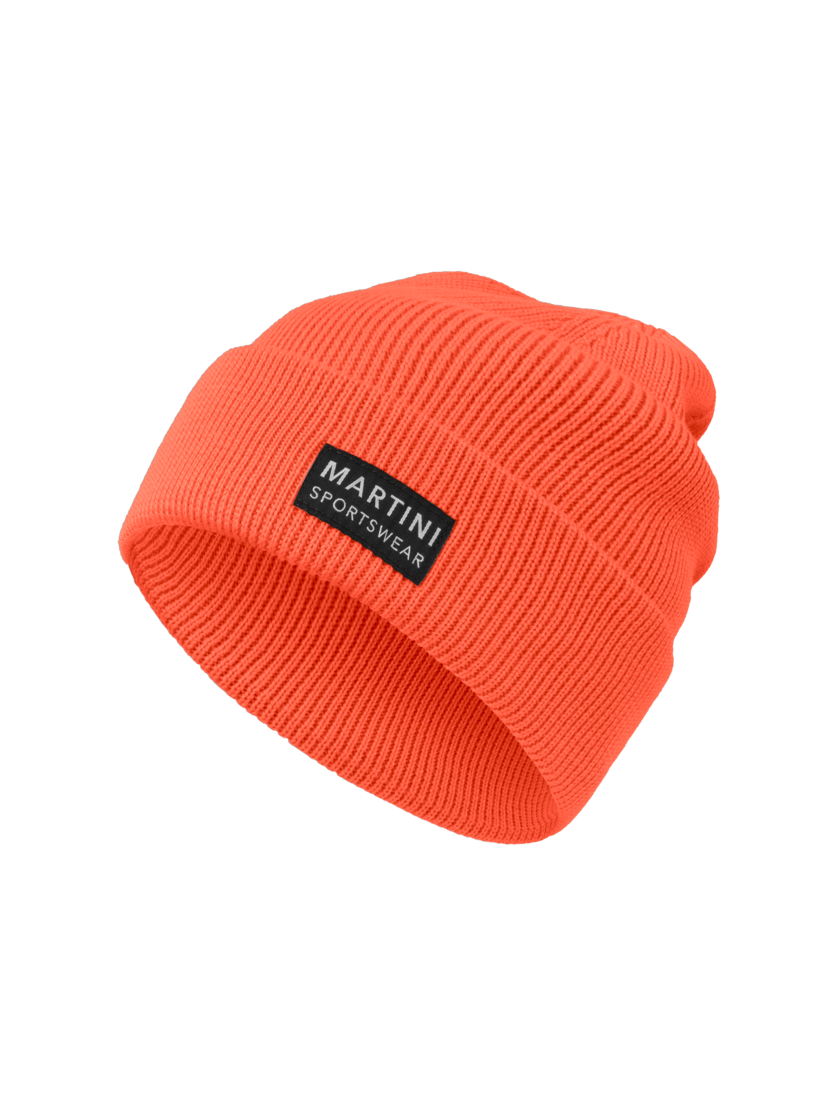 Martini Sportswear - Firstline Knitted Cap Uni - Mütze in tangerine - Vorderansicht - Unisex