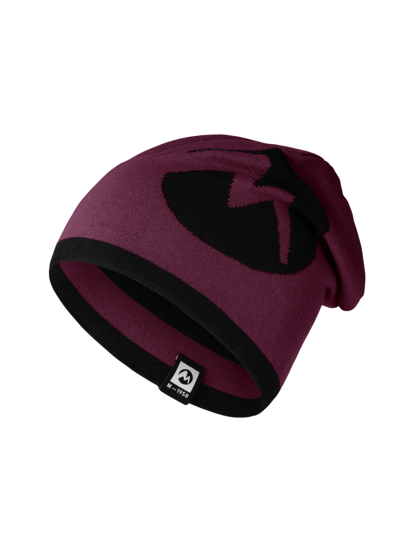 Martini Sportswear - Argon Knitted Cap Uni - Mütze in fairy tale-black - Vorderansicht - Unisex