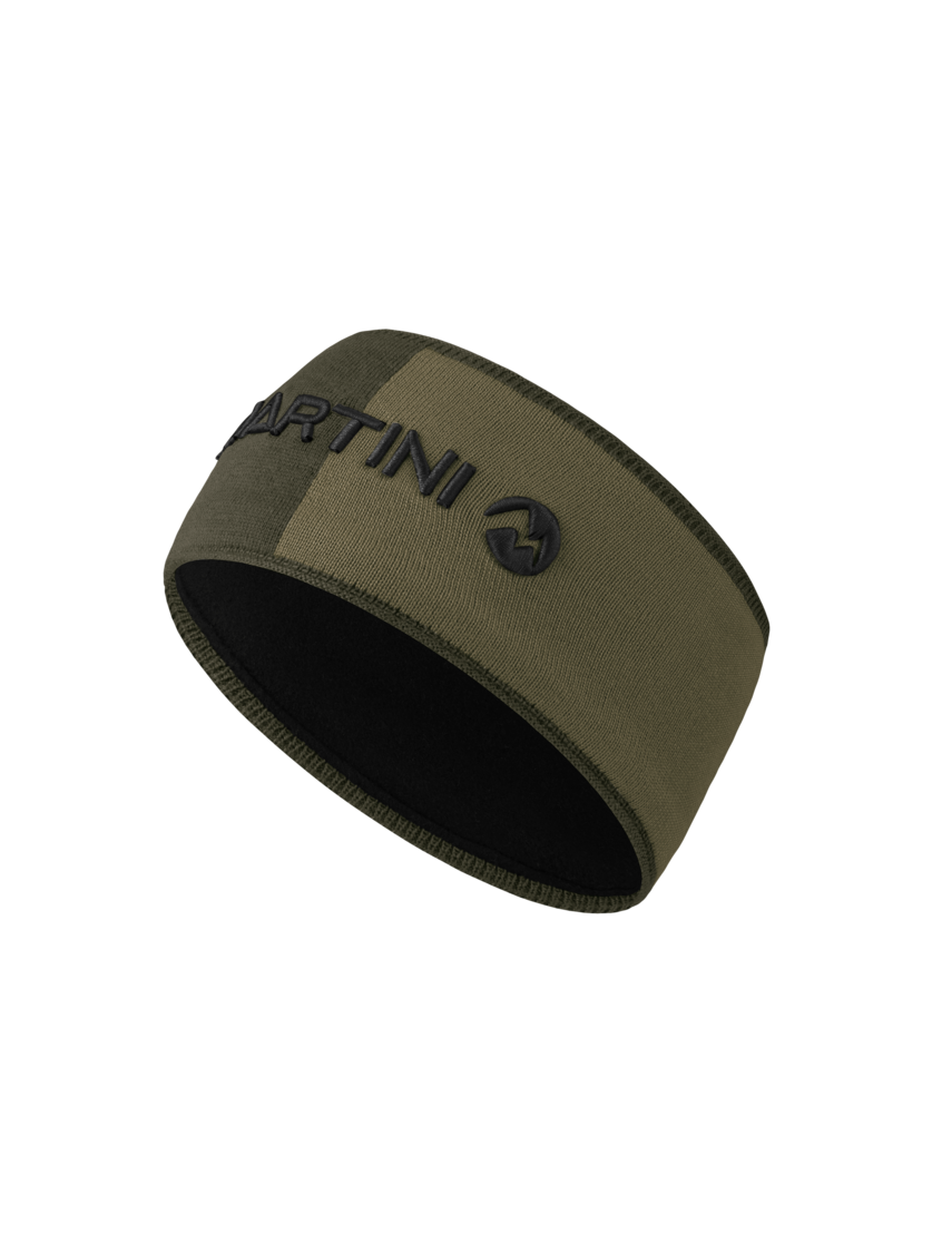 Martini Sportswear - Recharge Knitted Headband Uni - Stirnbänder in olive-spanish green - Vorderansicht - Unisex