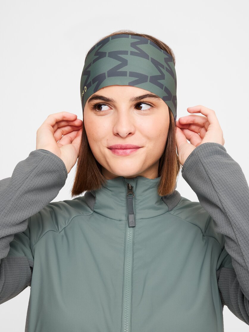 Martini Sportswear - All Passion Functional Headband Uni - Stirnbänder in spanish green-olive - Vorderansicht Model - Unisex