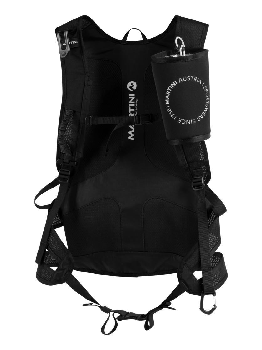 Martini Sportswear - Arouca Backpack - Rucksack in black - Rückansicht - Unisex