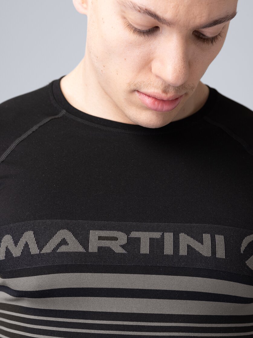 Martini Sportswear - Uwear Shirt M - Funktionswäsche - Oberteil in black - Detail 1 - Herren