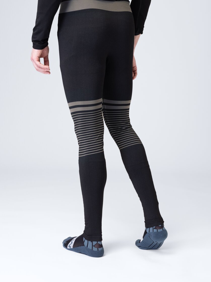 Martini Sportswear - Uwear Pants M - Intimo-tecnico - Pantaloni in black - vista laterale modello - Uomo