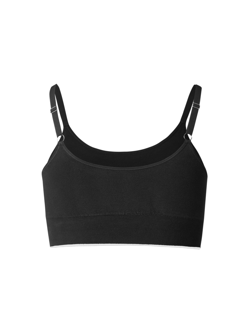 Martini Sportswear - Wanted Top Seamless W - Sport BHs in black - Rückansicht - Damen