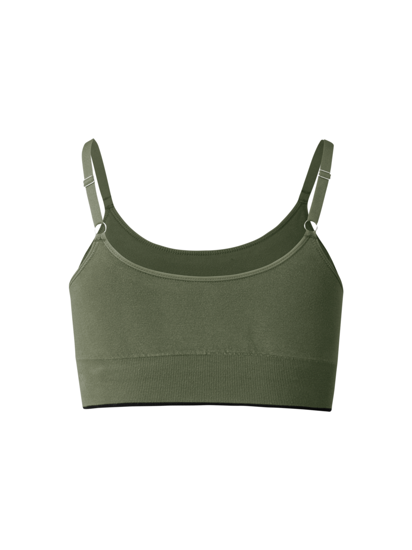 Martini Sportswear - Wanted Top Seamless W - Sport BHs in spanish green - Rückansicht - Damen