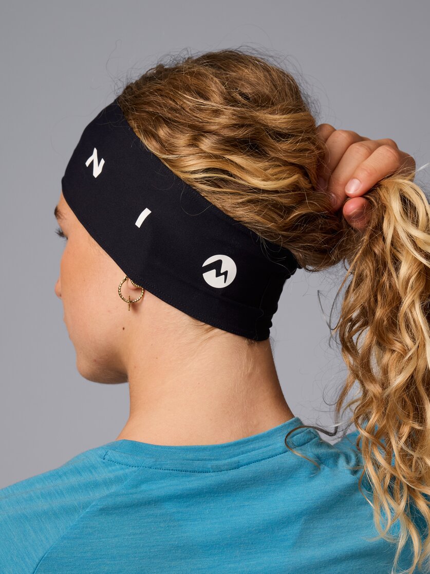 Martini Sportswear - Via Headband W - Fasce per la testa in white - vista laterale modello - Donna