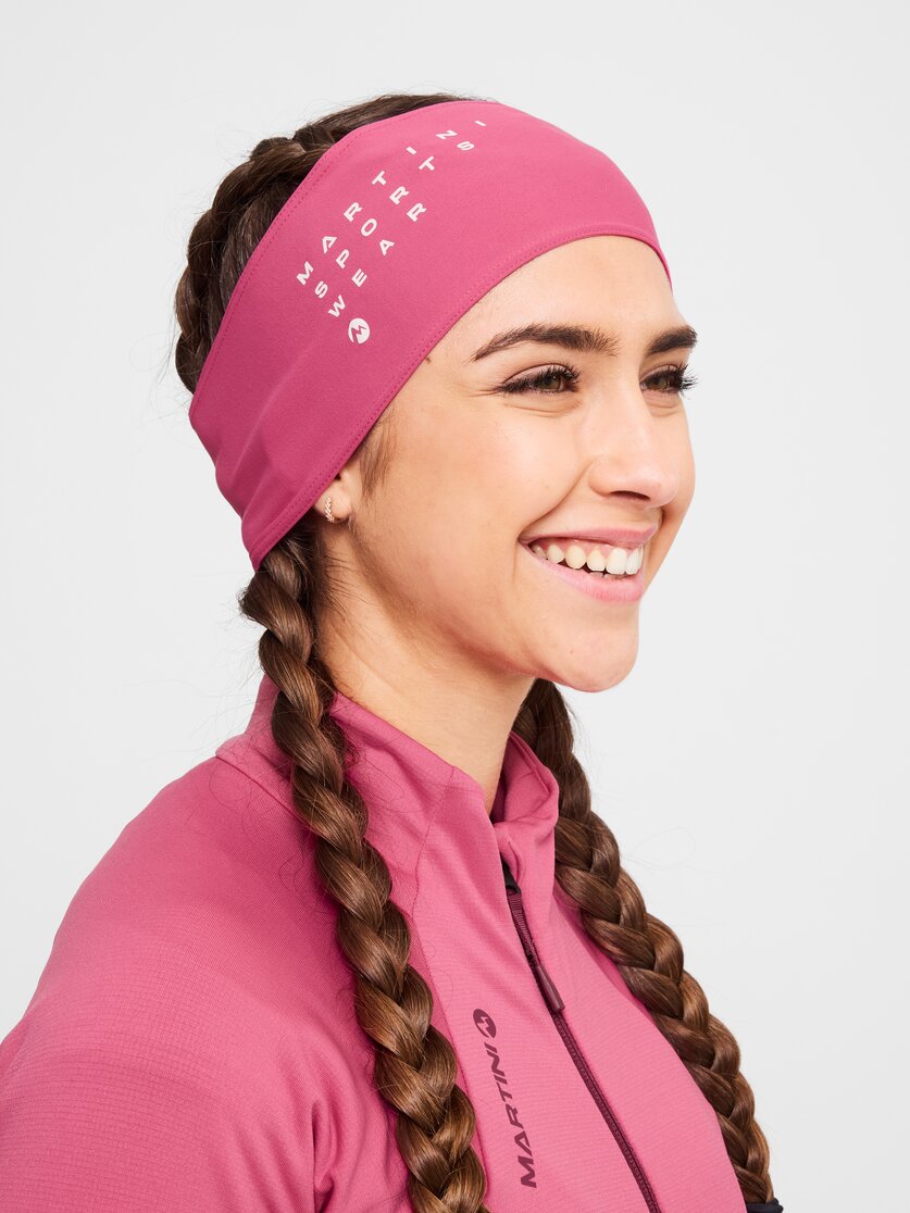 Martini Sportswear - Alpmate Headband W - Stirnbänder in white-black - Vorderansicht Model - Damen