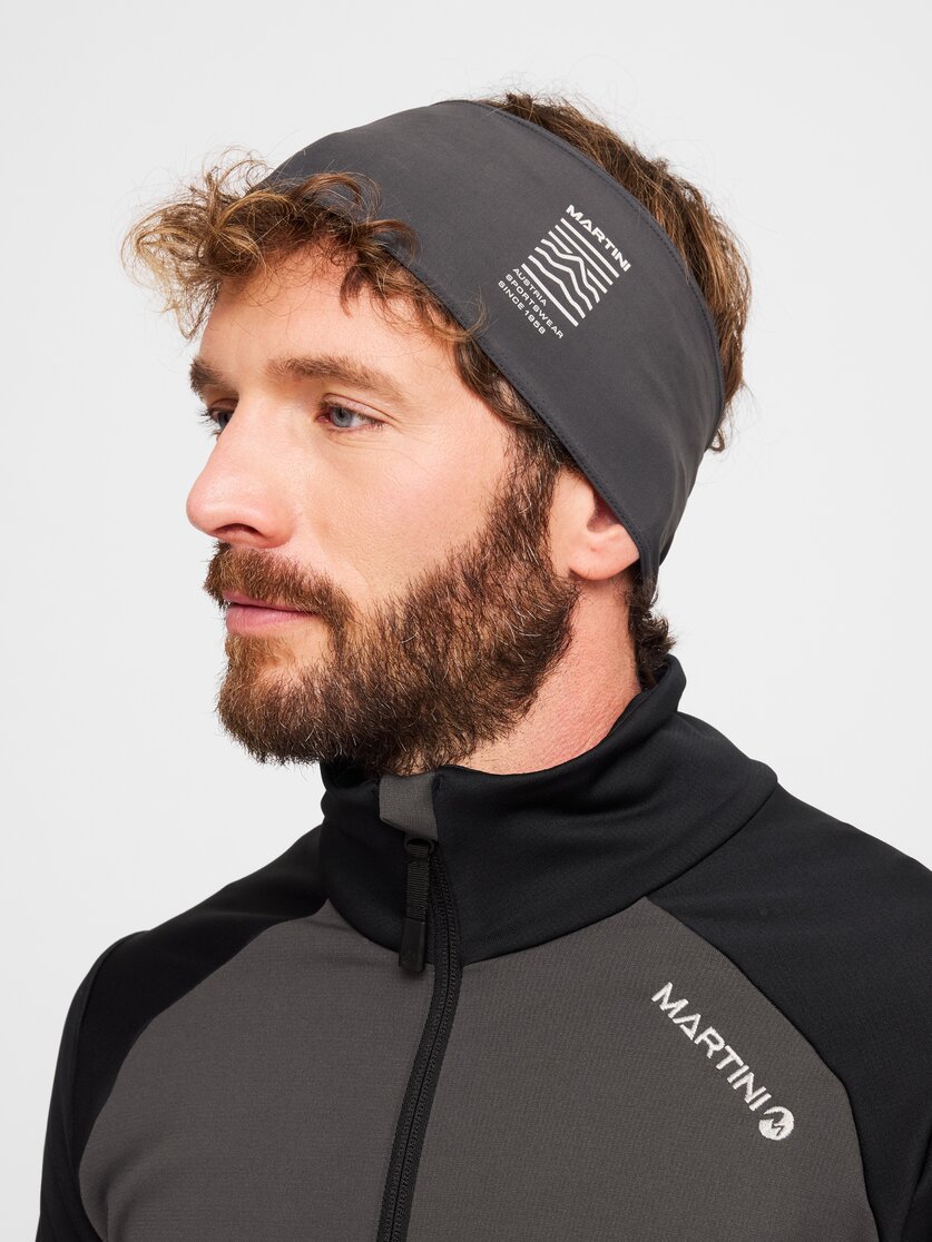 Martini Sportswear - Alpmate Headband M - Fasce per la testa in white - vista frontale modello - Uomo