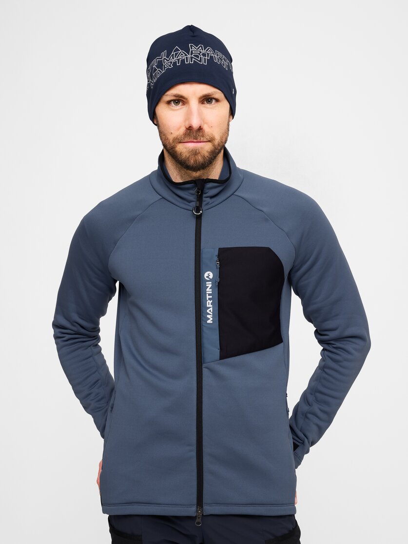 Martini Sportswear - Horizon Midlayer Jacket M  - Midlayers in olive-black - Vorderansicht Model - Herren