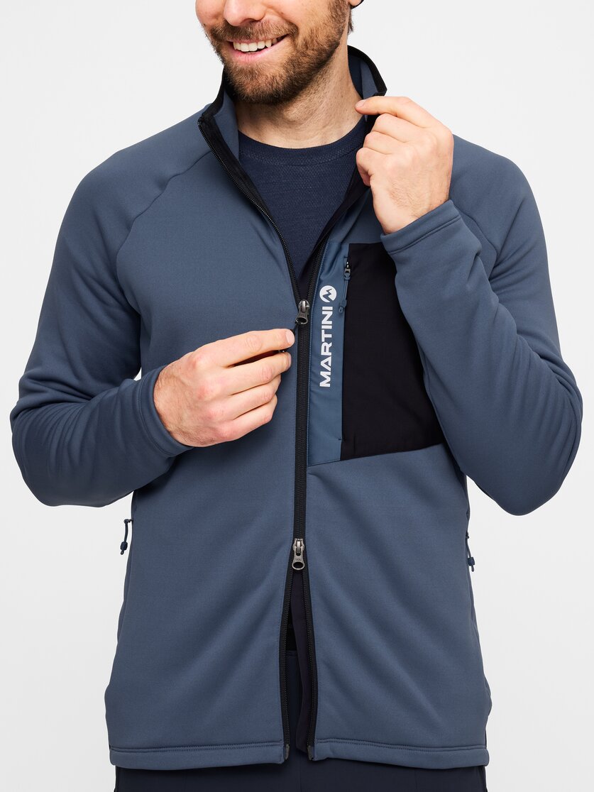 Martini Sportswear - Horizon Midlayer Jacket M  - Midlayers in olive-black - Detail 1 - Herren
