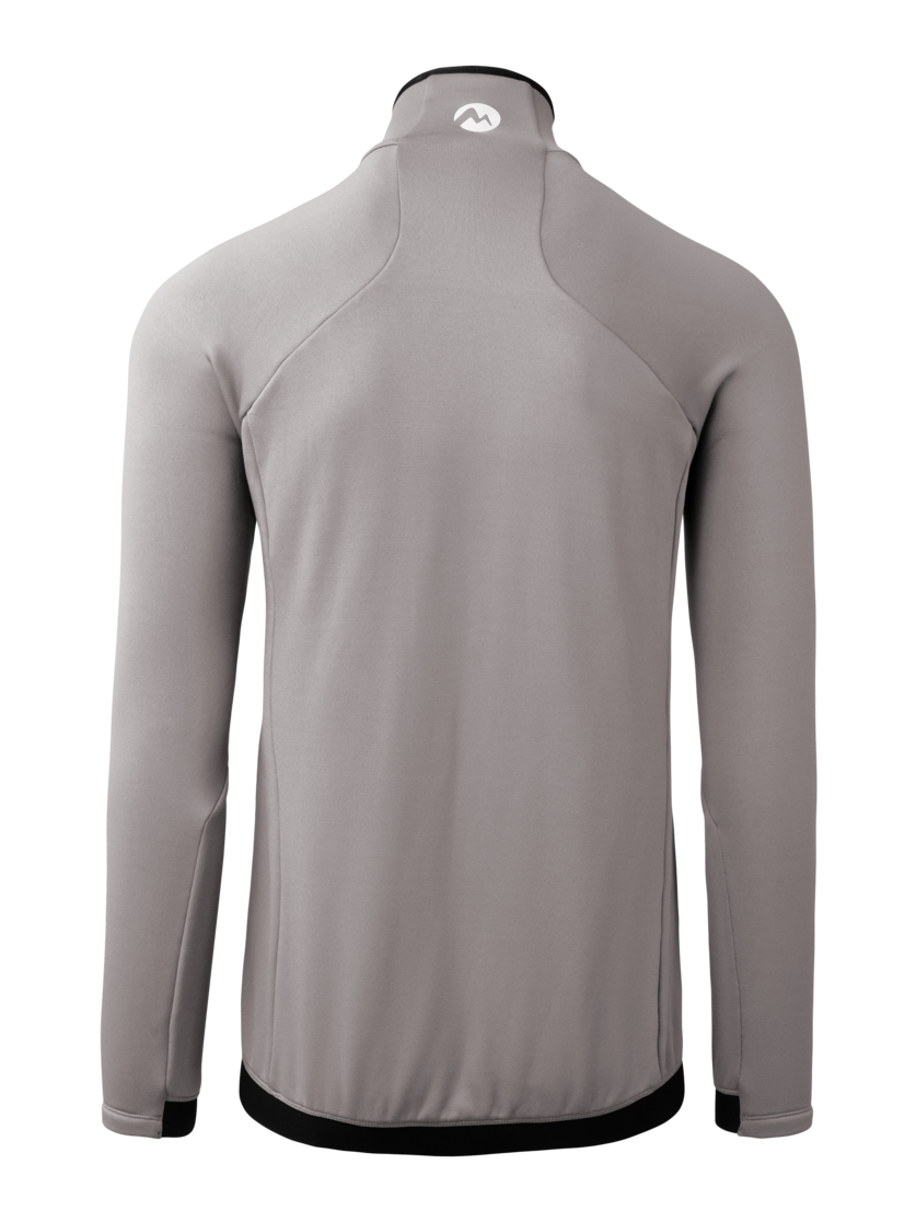 Martini Sportswear - Horizon Midlayer Jacket M  - Midlayers in ash-black - Rückansicht - Herren