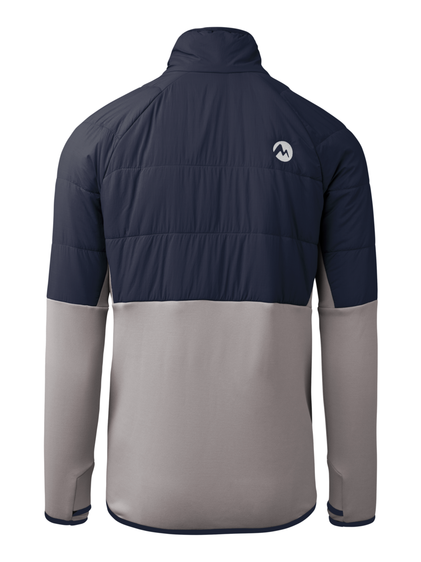 Martini Sportswear - Horizon Hybrid Jacket Primaloft®M - Hybridjacken in true navy-ash - Rückansicht - Herren