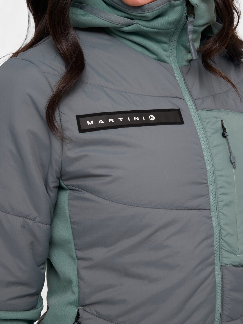 Martini Sportswear - Yalca Hybrid Jacket Primaloft®W - Hybridjacken in true navy-moon - Detail 3 - Damen