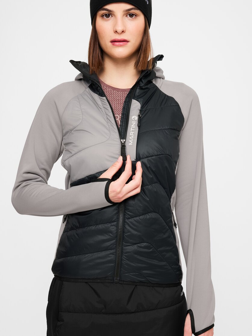 Martini Sportswear - Desire Hybrid Jacket Primaloft®W - Hybridjacken in butter cream-misty blue - Detail 1 - Damen