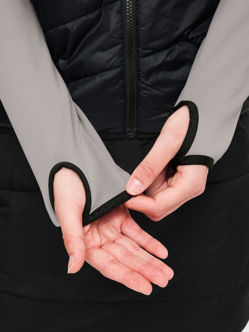 Martini Sportswear - Desire Hybrid Jacket Primaloft®W - Hybridjacken in butter cream-misty blue - Detail 3 - Damen