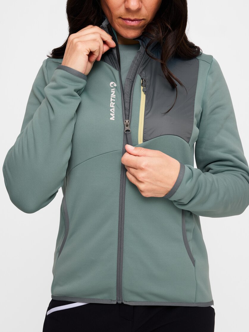 Martini Sportswear - Desire Midlayer Jacket W - Midlayers in black - Detail 1 - Damen