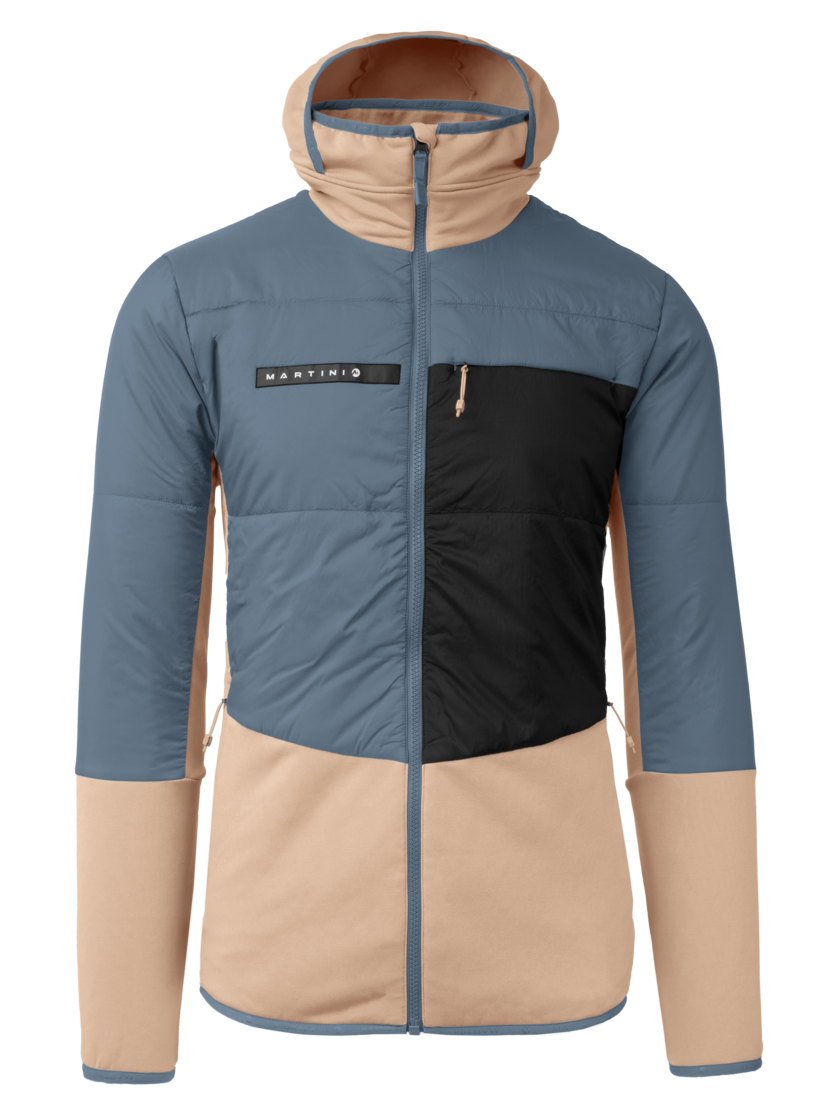 Martini Sportswear - Yalca Hybrid Jacket Primaloft®M - Giacche ibride in moon-desert - vista frontale - Uomo