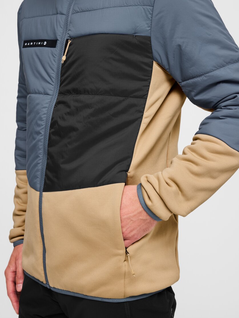 Martini Sportswear - Yalca Hybrid Jacket Primaloft®M - Giacche ibride in moon-desert - Dettaglio 3 - Uomo