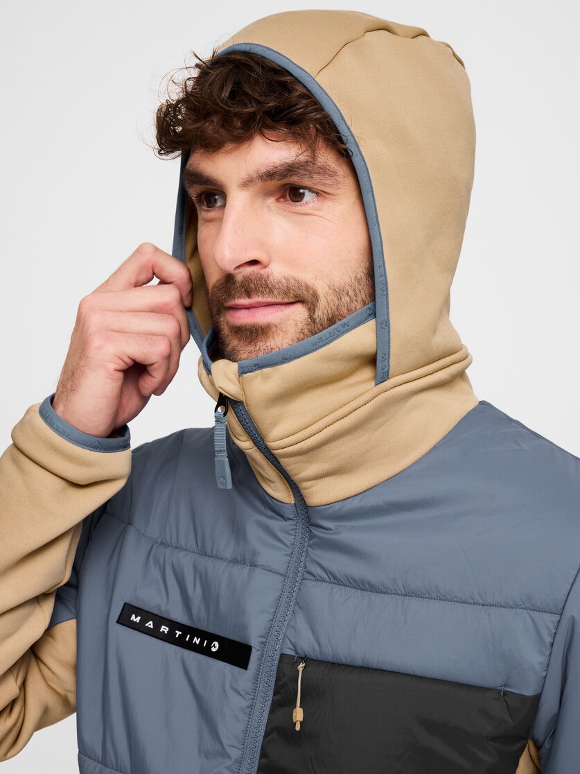 Martini Sportswear - Yalca Hybrid Jacket Primaloft®M - Giacche ibride in moon-desert - Dettaglio 5 - Uomo