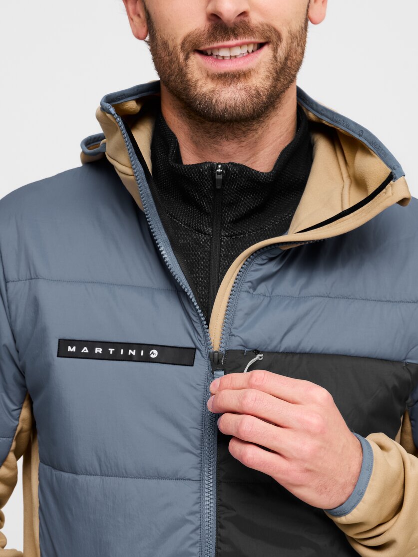 Martini Sportswear - Yalca Hybrid Jacket Primaloft®M - Giacche ibride in moon-desert - Dettaglio 1 - Uomo