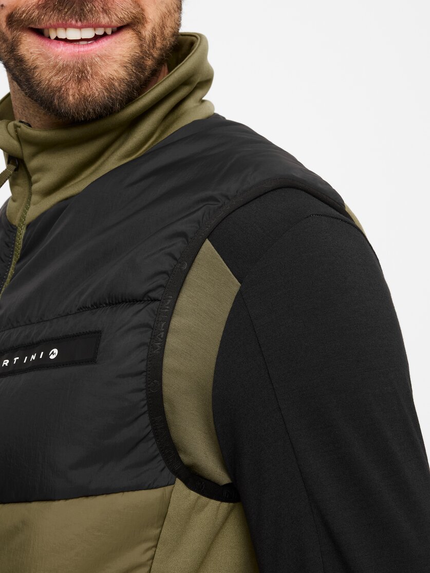 Martini Sportswear - Yalca Hybrid Vest Primaloft®M - Westen in true navy - Detail 5 - Herren