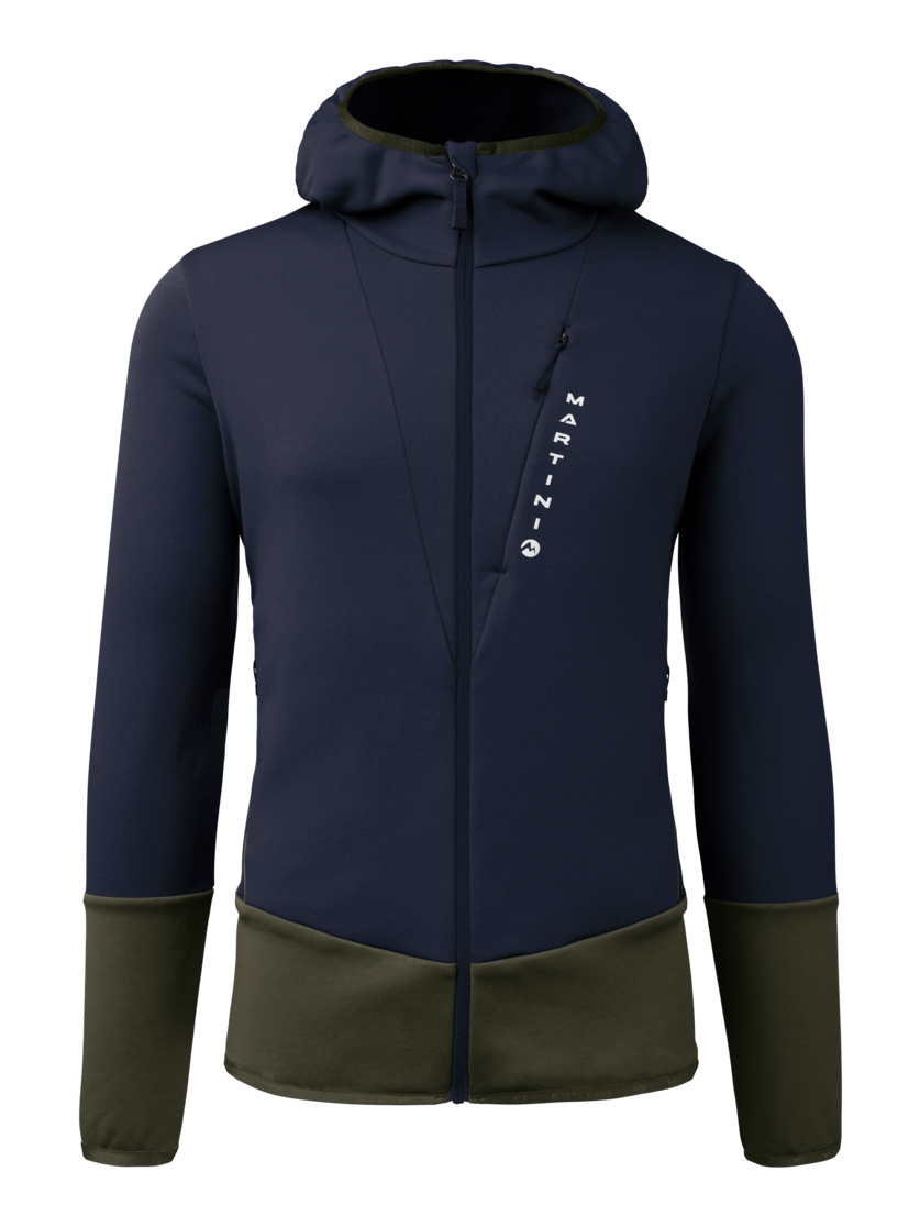 Martini Sportswear - Firstline Midlayer Jacket M - Midlayers in true navy-olive - Vorderansicht - Herren