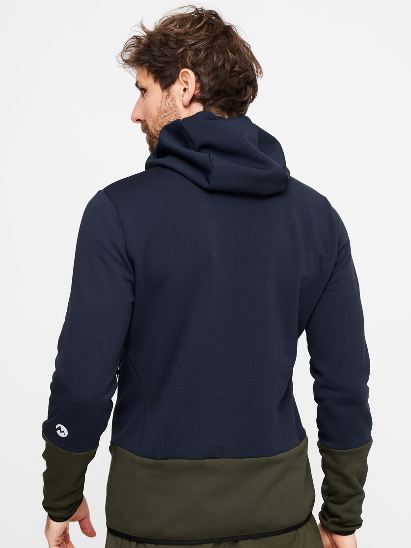Martini Sportswear - Firstline Midlayer Jacket M - Midlayers in dark blue - Rückansicht Model - Herren