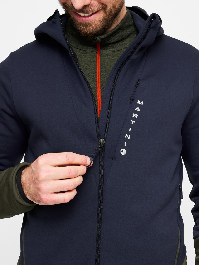 Martini Sportswear - Firstline Midlayer Jacket M - Midlayers in dark blue - Detail 1 - Herren