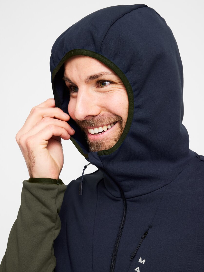 Martini Sportswear - Firstline Midlayer Jacket M - Midlayers in dark blue - Detail 4 - Herren
