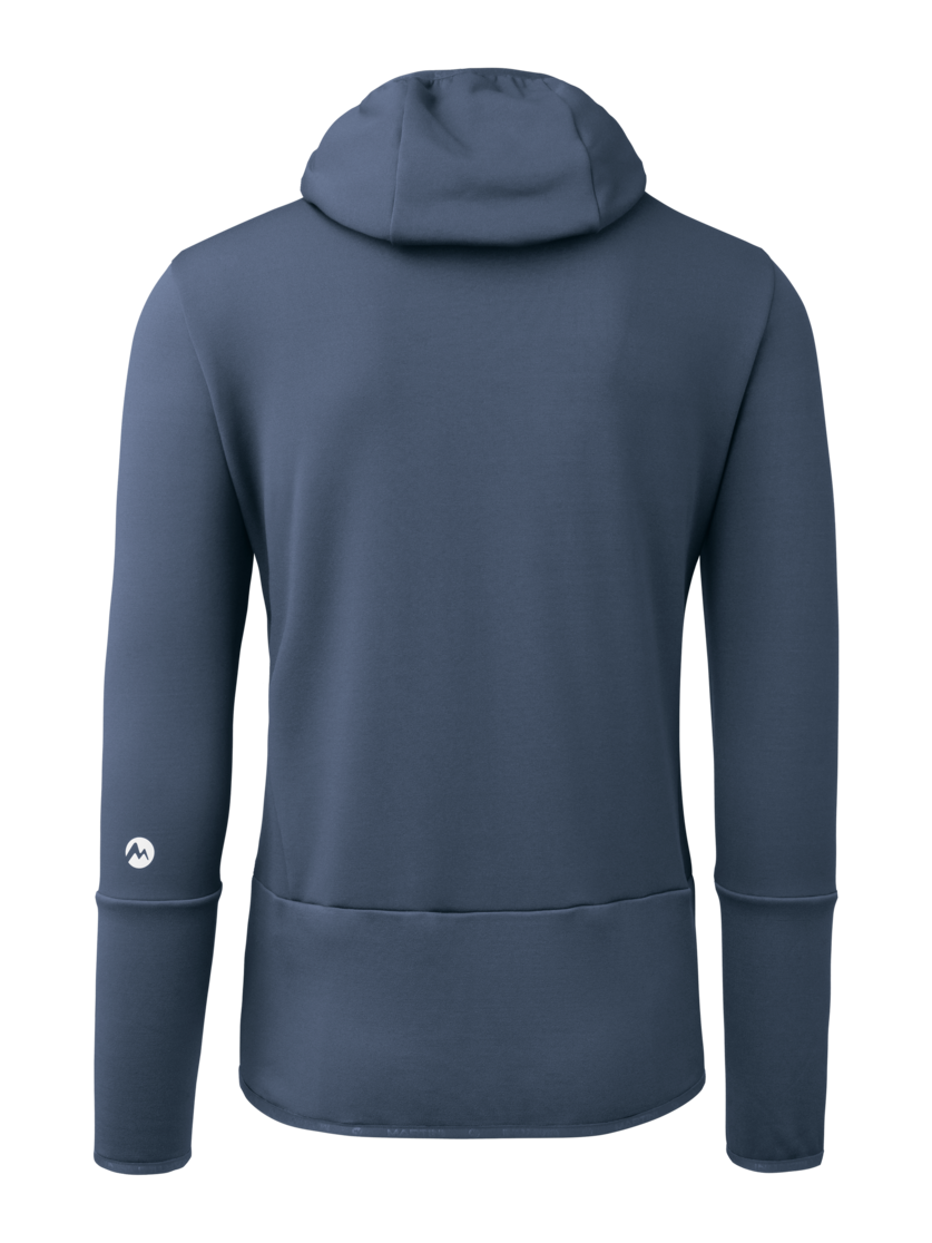 Martini Sportswear - Firstline Midlayer Jacket M - Midlayers in dark blue - rear view - Men