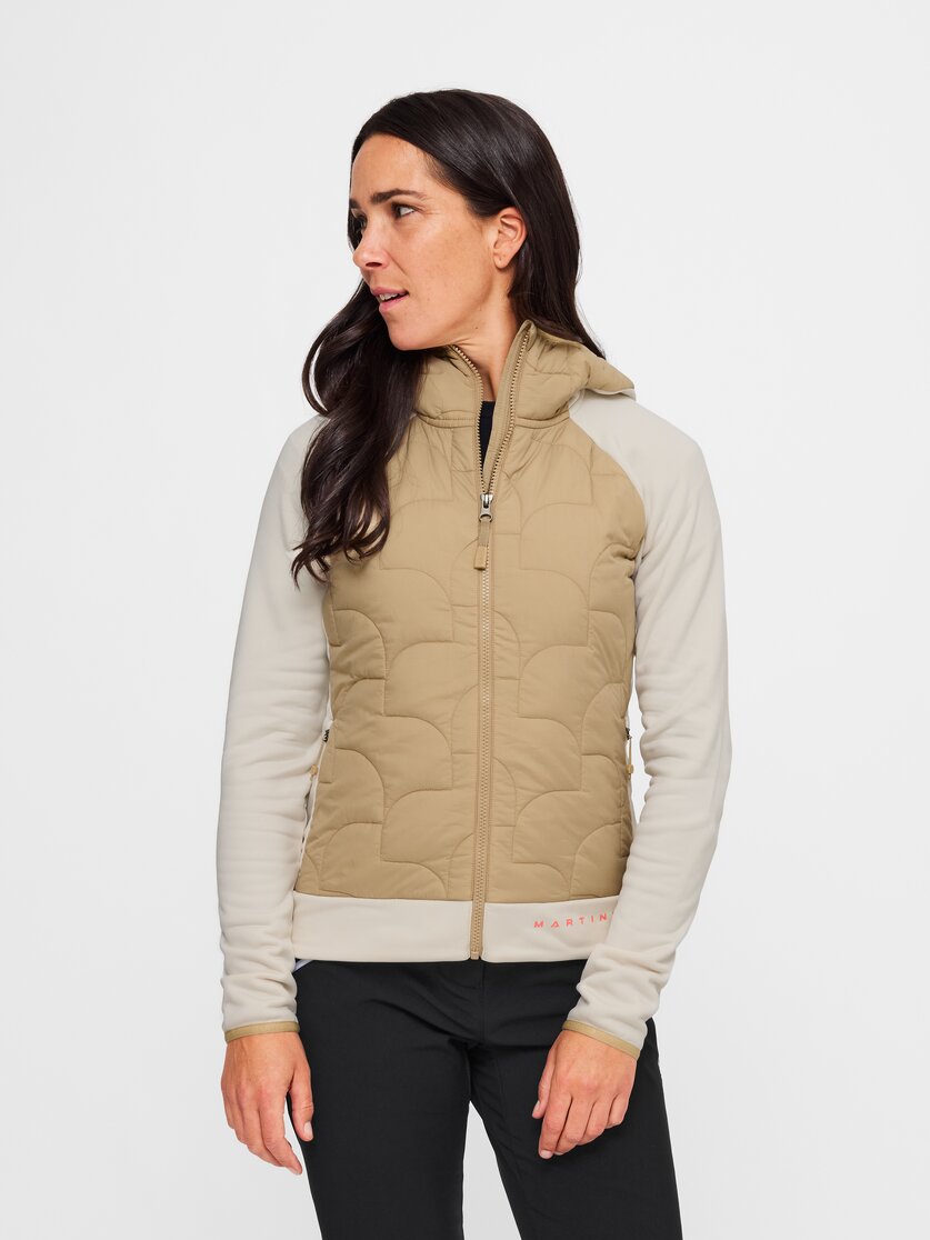Martini Sportswear - Firstline Hybrid Jacket G-Loft®W - Hybridjacken in winter apple-peakan - Vorderansicht Model - Damen