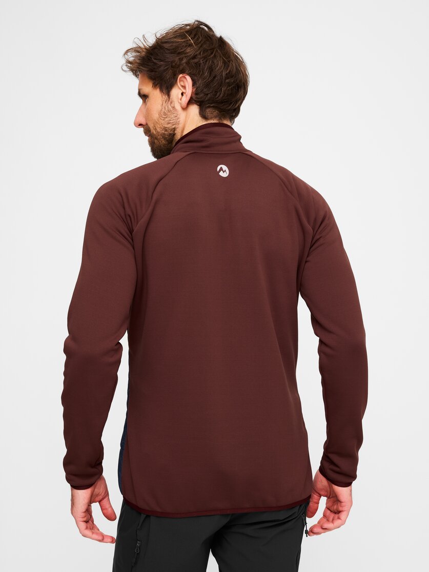 Martini Sportswear - Firstline Hybrid Jacket G-Loft®M - Hybridjacken in olive-true navy - Rückansicht Model - Herren