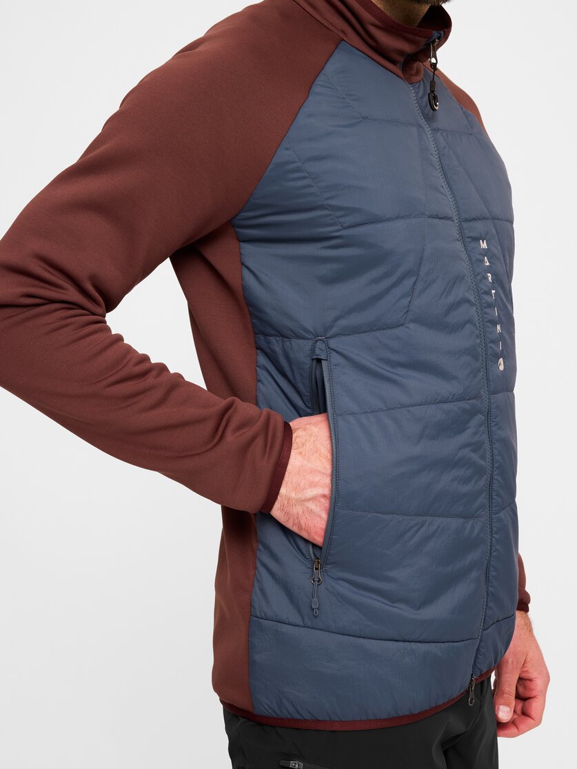 Martini Sportswear - Firstline Hybrid Jacket G-Loft®M - Hybridjacken in olive-true navy - Detail 2 - Herren