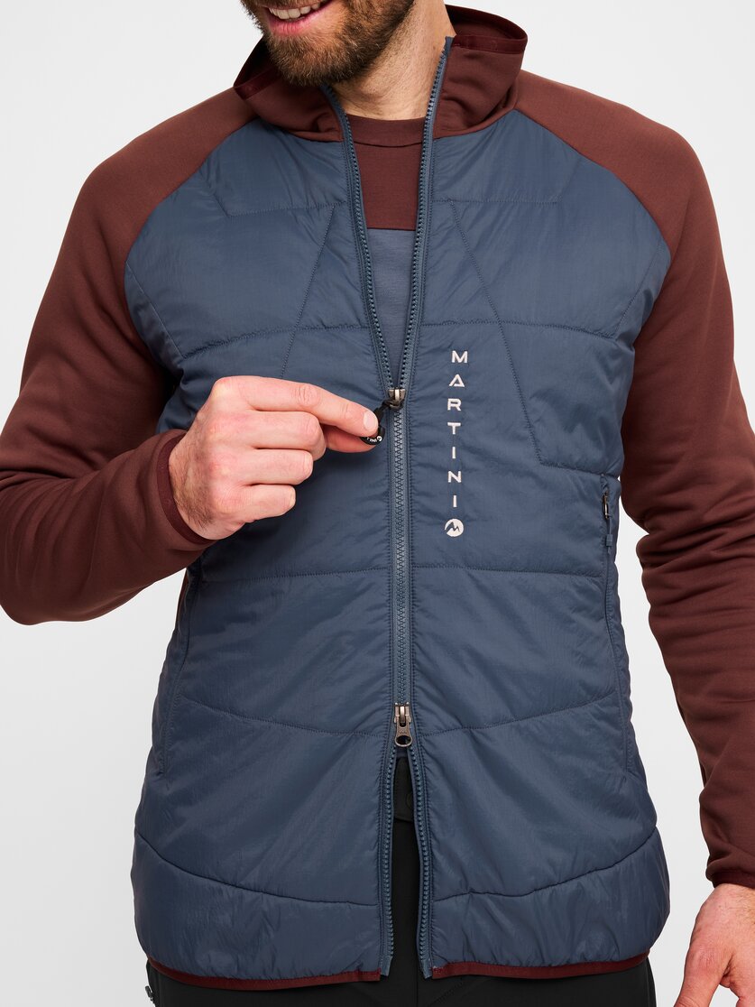 Martini Sportswear - Firstline Hybrid Jacket G-Loft®M - Hybridjacken in olive-true navy - Detail 3 - Herren