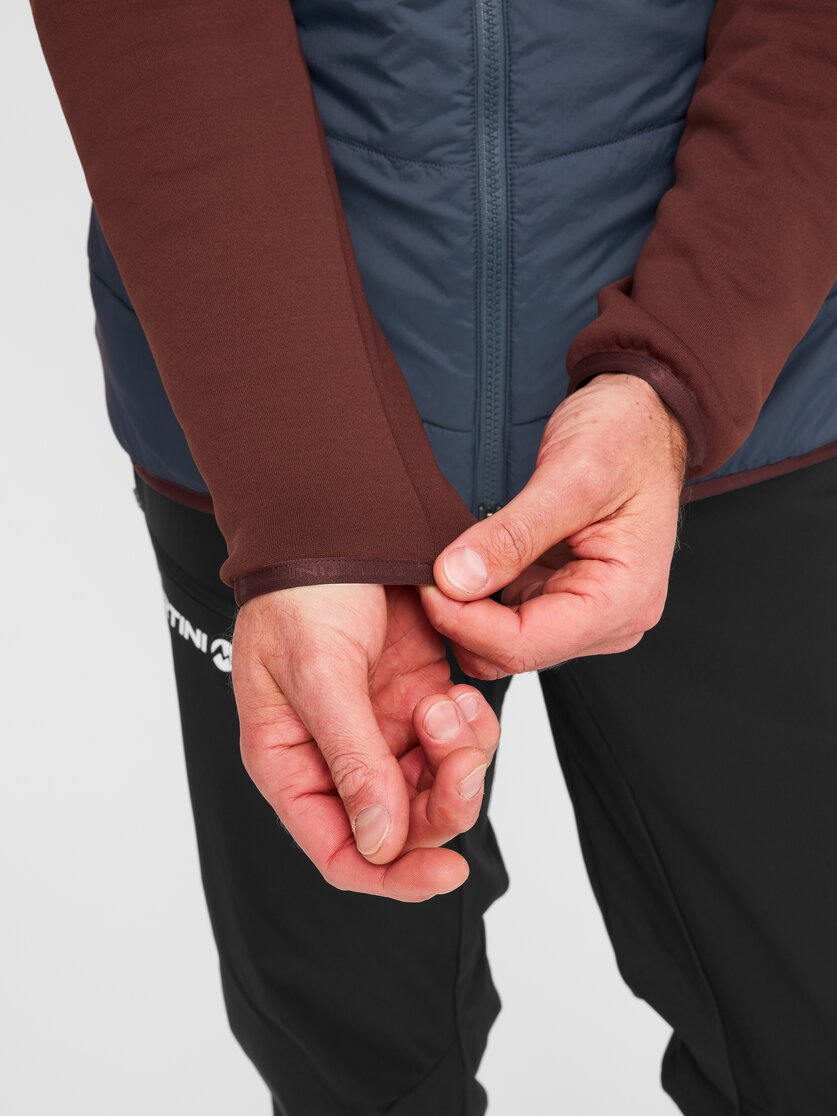 Martini Sportswear - Firstline Hybrid Jacket G-Loft®M - Hybridjacken in olive-true navy - Detail 4 - Herren