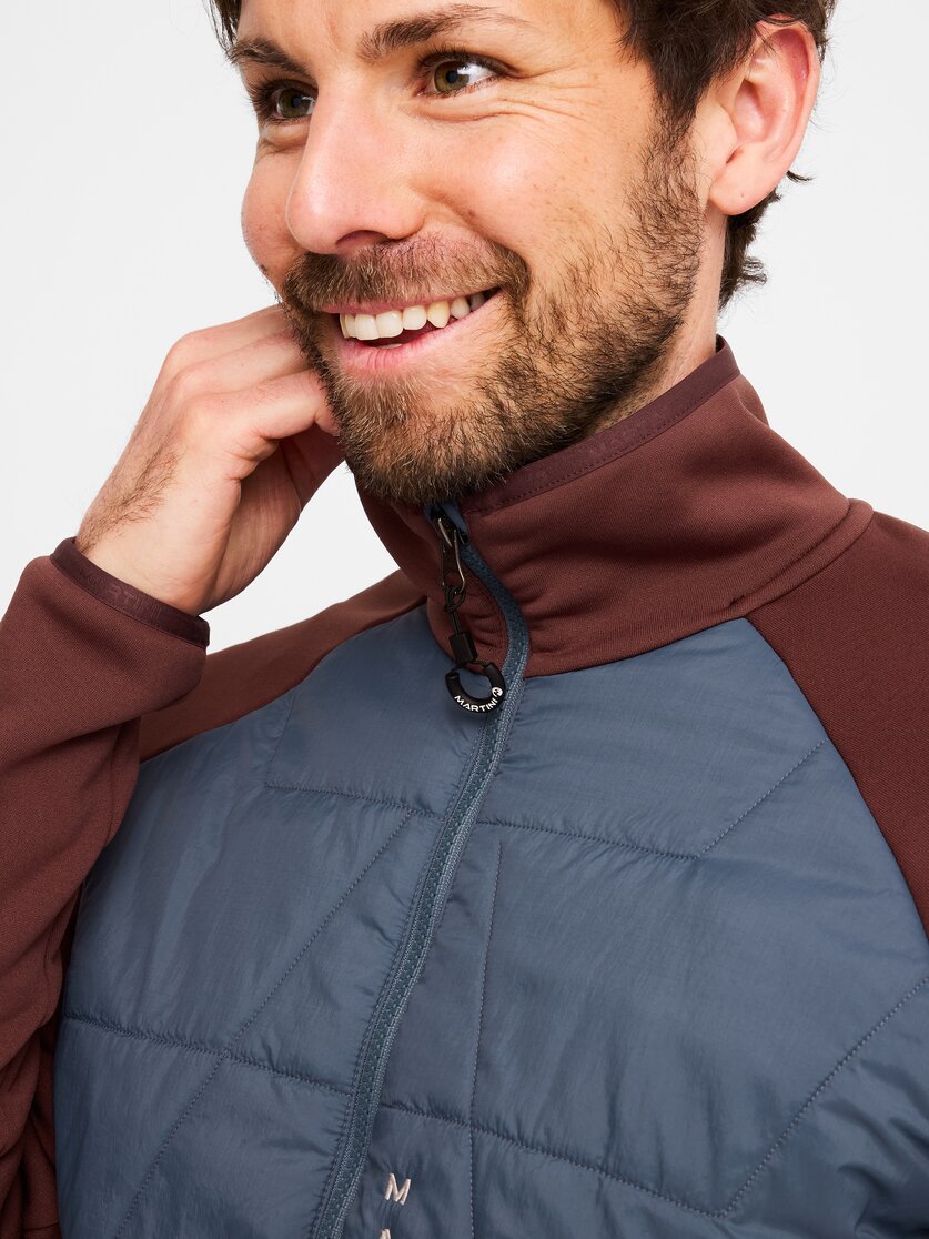 Martini Sportswear - Firstline Hybrid Jacket G-Loft®M - Hybridjacken in olive-true navy - Detail 6 - Herren