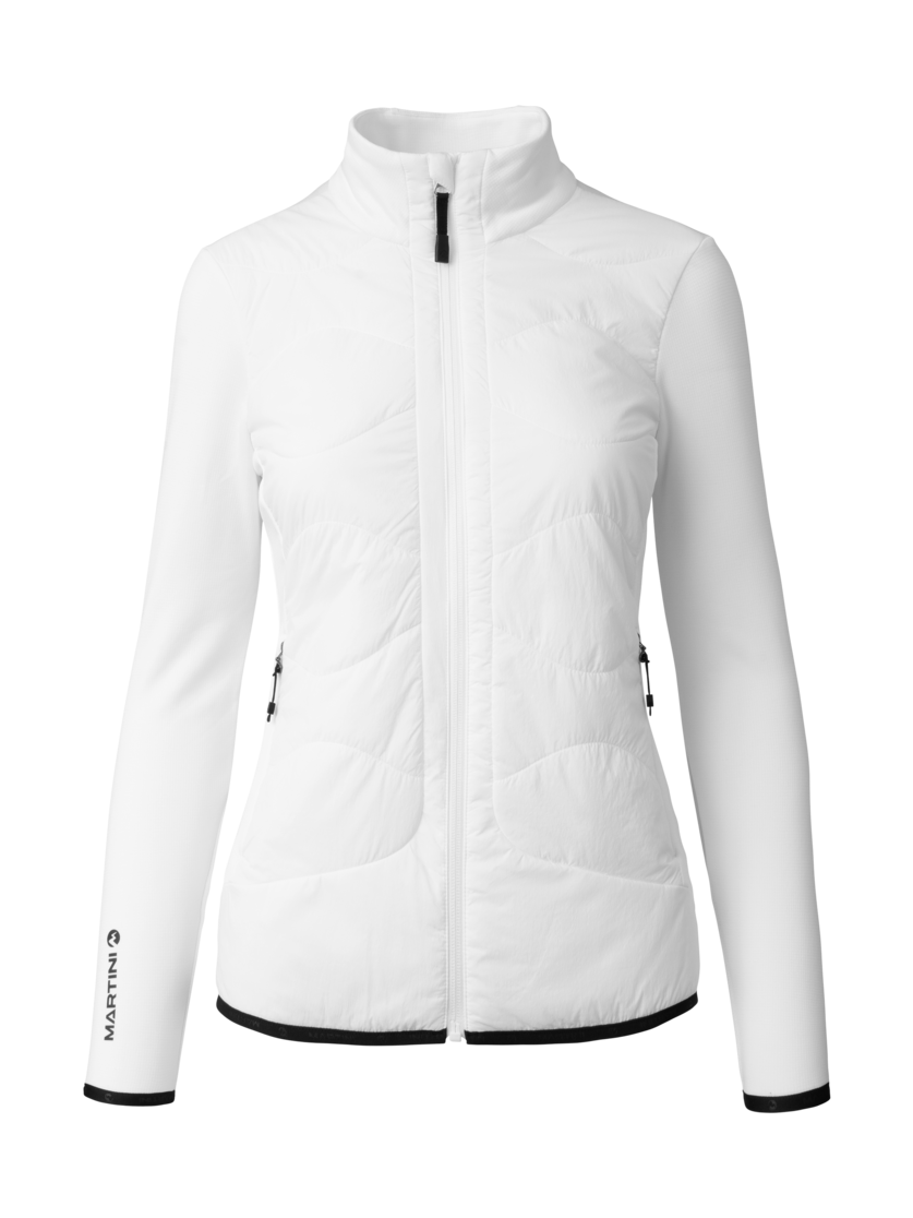 Martini Sportswear - Sunrise Hybrid Jacket Primaloft ® W - Giacche ibride in white - vista frontale - Donna