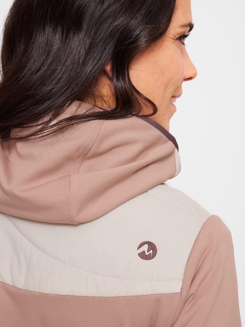 Martini Sportswear - Alpmate IN Hybrid Hooded Jacket W - Hybridjacken in black - Detail 6 - Damen