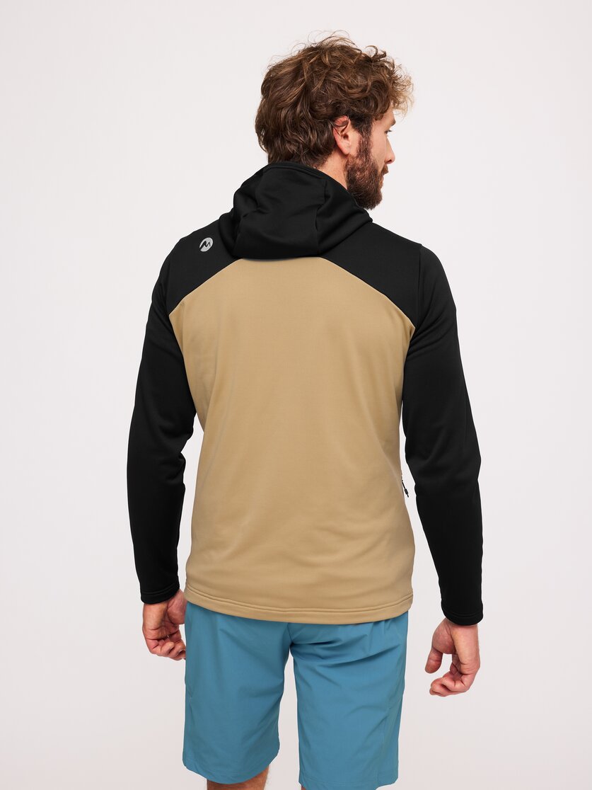 Martini Sportswear - Alpmate ML Hooded Jacket M  - Midlayers in true navy-black - Rückansicht Model - Herren