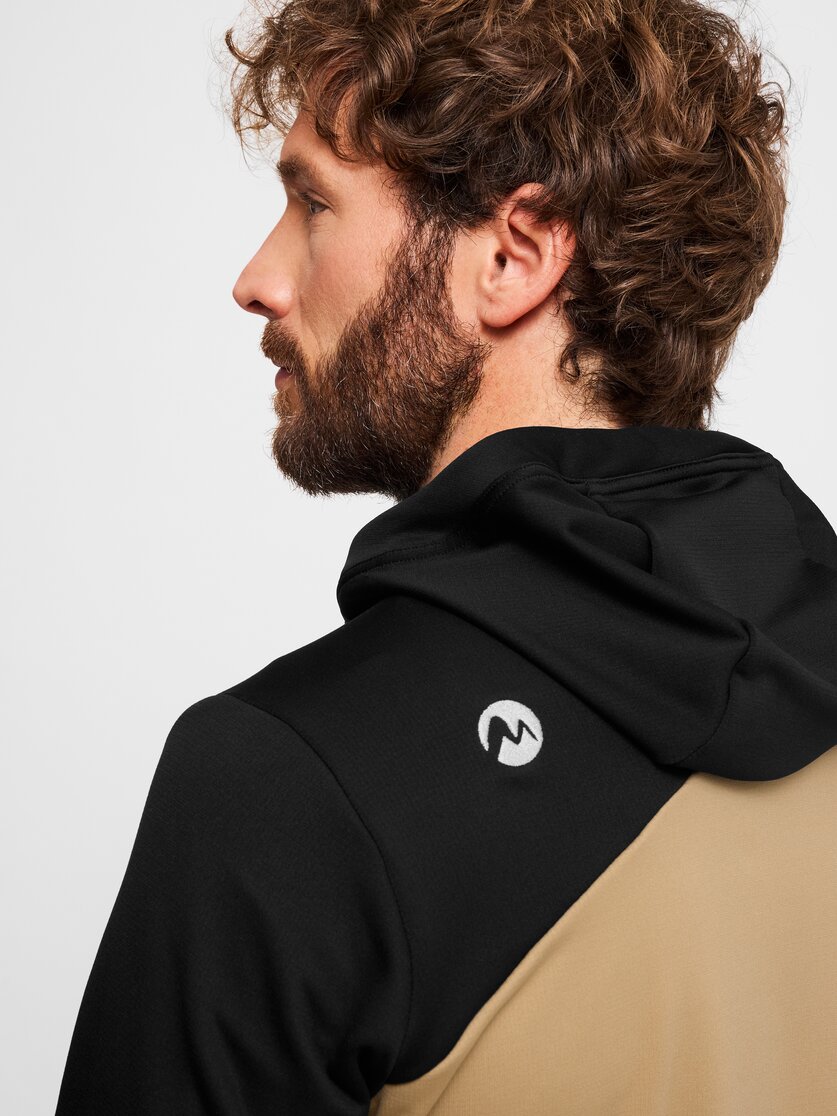 Martini Sportswear - Alpmate ML Hooded Jacket M  - Midlayers in true navy-black - Detail 1 - Herren
