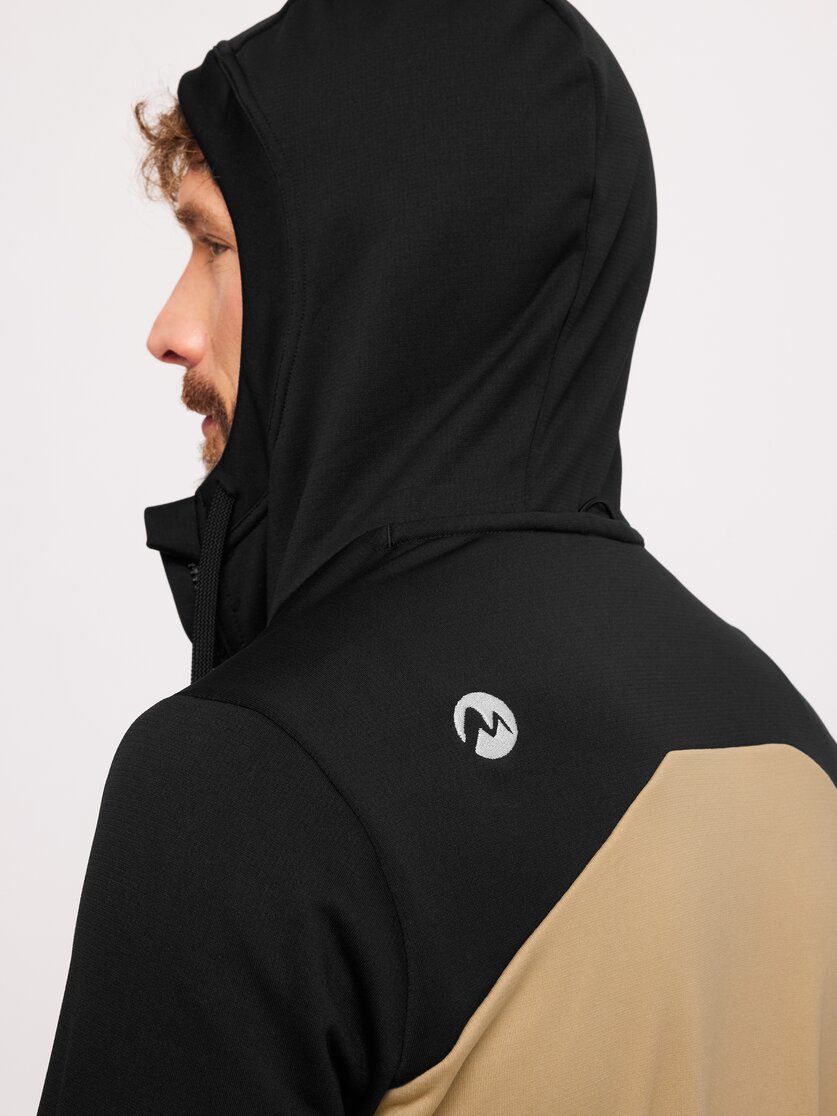 Martini Sportswear - Alpmate ML Hooded Jacket M  - Midlayers in true navy-black - Detail 5 - Herren