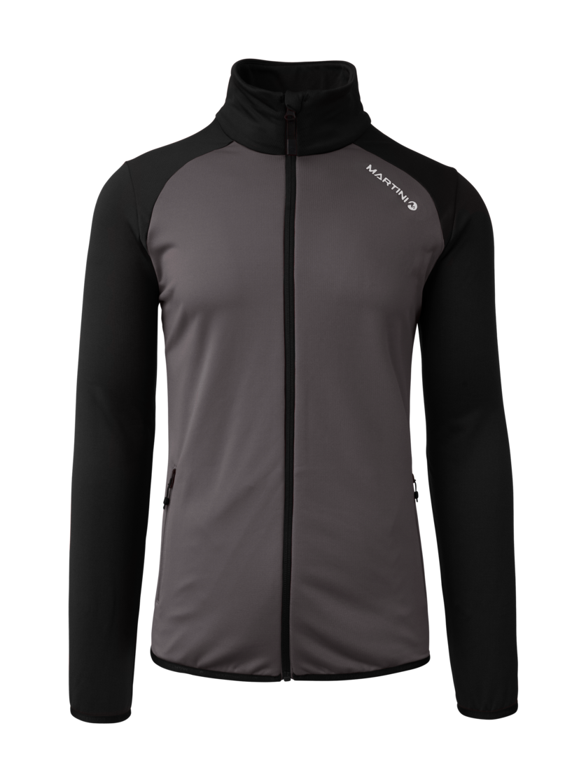 Martini Sportswear - Alpmate ML Jacket M - Midlayers in granite-black - Vorderansicht - Herren