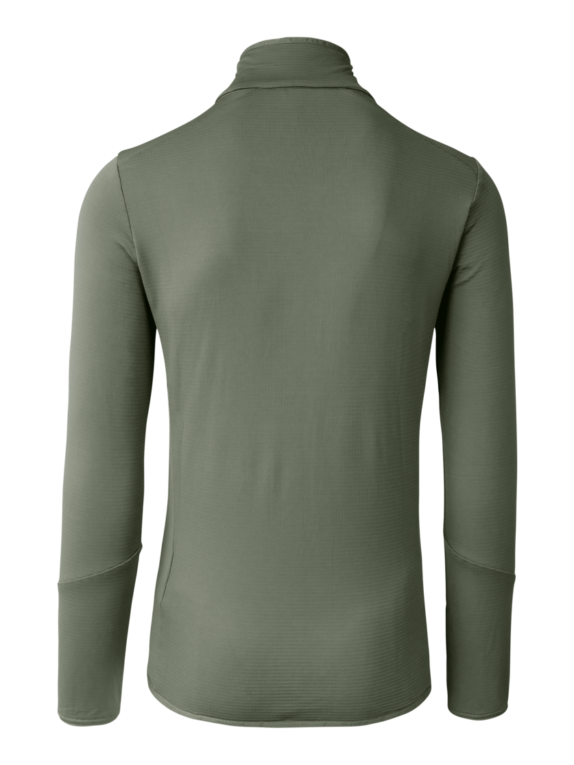 Martini Sportswear - Argon Midlayer Jacket M - Fleecejacke in mosstone - Rückansicht - Herren