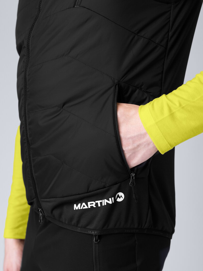 Martini Sportswear - Firstline Hybrid Vest Primaloft® M - Outdoor vests in seaport-lava - Detail 1 - Men